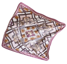 Load image into Gallery viewer, Mauve Hummingbird Art Deco Scarf
